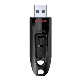 SanDisk Ultra 128GB Pendrive | USB 3.0 Flash Drive | Black