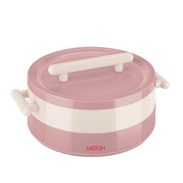 MILTON Valenza 2500 Stainless Steel Casserole |  Hot Box for Kitchen | Multicolour