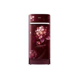 Samsung Direct-Cool Single Door Refrigerator | 189 L | 5 Star | Hydrangea Plum | 2026 Model | RR21H2H25HT/HL