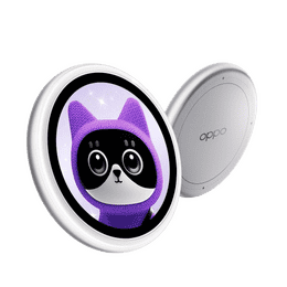 OPPO Bubble Wireless Smart Electronic Screen | AMOLED Display | USB Type-C Charging | Silver | VBG06