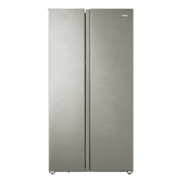 Haier Frost Free Inverter Side by Side Refrigerator | 3 Star | 540 L | Fusion steel | HRS-615FS