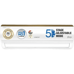 Voltas Split Air Conditioner | 1 Ton | 3 Star | White | SAC 123 INV VERTIS ELITE GOLD
