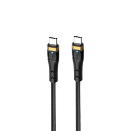 Salpido Crystal Series Type C to Type C Data Cable | Black | SDC 44C-C