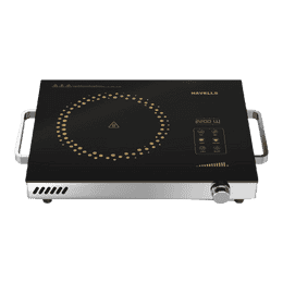 Havells Infrared Induction Cooktop | Digital Display | 2200 W | Black | Glo TC22