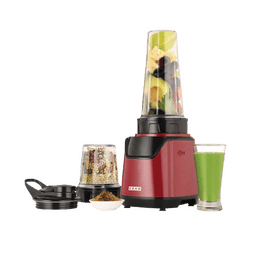 USHA Nutrimagna Pro Blender | 600W | Stainless steel blades | Maroon