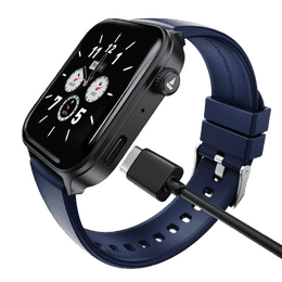 boAt Storm Call 4 1.96 HD Square Smartwatch | BT Calling | Navy Blue
