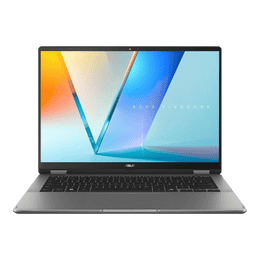 ASUS Vivobook 14 Flip Laptop | Intel Core Ultra 5 226V | 16GB | 512GB | Windows 11 Home | Matte Gray | TP3407SA-SG183WS
