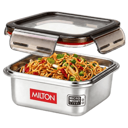 Milton Modulo Steel Square Container 450 | Silver