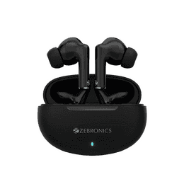 Zebronics Chime R Wireless Earbuds | Black