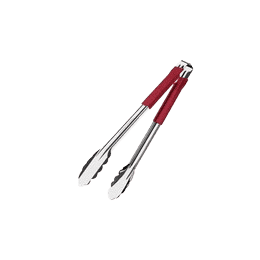 Tramontina Utilita stainless steel tong | red rubber handle