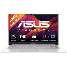 Asus Vivobook Go 15 Laptop | AMD Ryzen 3 | 8GB | 256GB | Silver | E1504FA-BQ5489WS