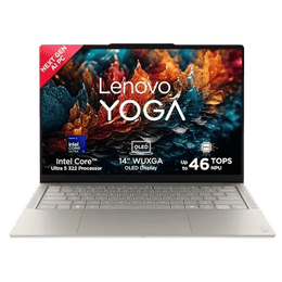 Lenovo Yoga Slim 7 Aura Edition Laptop | Intel Core Ultra 5 | 16GB | 512GB | Seashell | 83QM0047IN