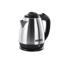 Usha Stainless Steel Electric Kettle | 1200 W | 1.5 L | Silver and Black