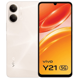 vivo Y21 5G | 4GB | 128GB | Straw Gold