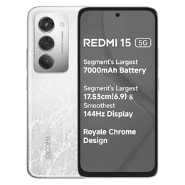Redmi 15 5G | 8GB | 256GB | Frosted White | NM1