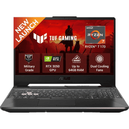 ASUS TUF Gaming A15 Laptop |  AMD Ryzen 7 170 | 16GB | 512GB | Graphite Black | FA506NCQ-IN080W