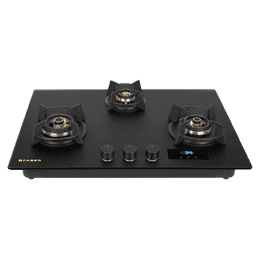 Faber Innova Hob | 3 Burner | Black | INNOVA 753 BR AI FFD
