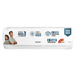 Voltas Split Air Conditioner | 2 Ton | 3 Star | White | 243INV Vectra Elegant