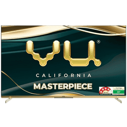 Vu Masterpiece Frame Series 4K QLED TV | 164 Cm ( 65 Inch ) | 2025 Model | 65MASTERPIECE