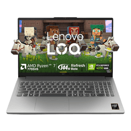 Lenovo LOQ Essential Gaming Laptop | AMD Ryzen 7 | 16GB | 512GB | Luna Grey | 83S000GLIN