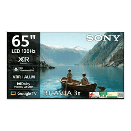 Sony Bravia 3 II 4K Ultra HD Smart LED Google TV | 164 cm (65 inch) | Dolby Vision & Dolby Atmos | Black | K-65XR35M2