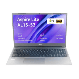 Acer Aspire Lite Thin and light laptop | Intel Core i3 | 8 GB | 512 GB | Windows 11 Home | Steel Gray | UN.34ESI.02T