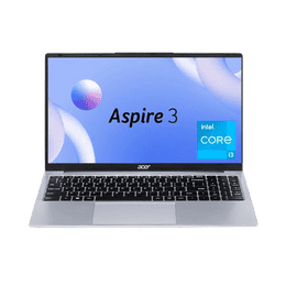 Acer Aspire 3 Intel Core i3 Thin and Light Laptop | 8 GB | 500 GB | Silver | UN.34YSI.01X