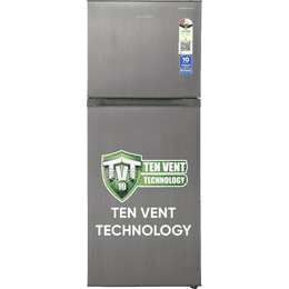 Lloyd Frost Free Double Door Refrigerator With Inverter Technology | 233 L | 2 Star | Dark Steel | GLFF262EDST1JC