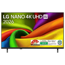 LG NanoCell 4K Ultra HD Smart TV | 215 Cm ( 85 Inch ) | 2026 Model | Black | 85NU885BPLA