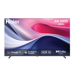 Haier K85G 4K Ultra HD Google TV | 108cm (43) | Black | H43K85GUX