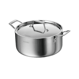 Tramontina AEION TriPly Clad With Lid Casserole  | Stainless Steel | 24 Cm