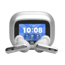 JBL Live Beam 4 True Adaptive Noise Cancelling Earbuds | Silver | JBLLIVEBEAM4SIL