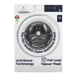 Electrolux Fully Automatic Front Load Washing Machine | 9 kg | 5 Star | White | EWF9024D3WB