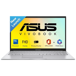 ASUS Vivobook 15 Thin & Light Laptop | Intel Core 3 100U | 8GB | 512GB | Silver | X1504VAP-BQ1321WS