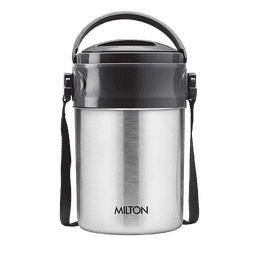 Milton Steel On 5 Lunch Box | Silver