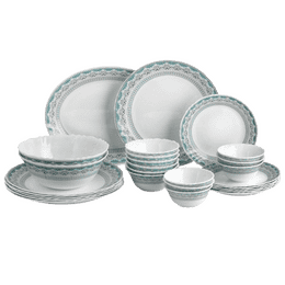 Cello Imperial Plus Dinner Set | 27 Piece | White