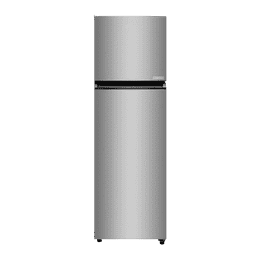 Haier Frost Free Double Door Refrigerator | 268 L | 2 Star | Steel | HRF-3182IBNSA-P