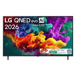 LG QNED evo AI 4K Ultra HD MiniLED Smart TV | 217 Cm ( 86 Inch ) | 2026 Model | Black | 86QNED85BLA