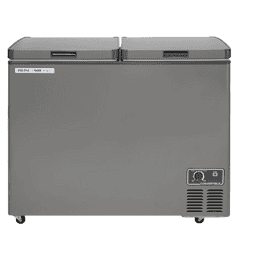Voltas Hard Top Double Door Standard Deep Freezer | 303 L | Grey | CVF321DA5-W1-GW