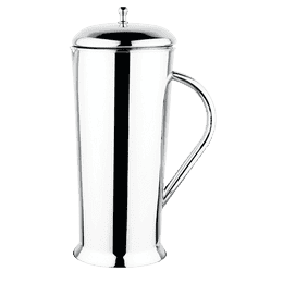 Prabha Stainless Steel Plain Apple Water Jug | 1700 ml | Silver