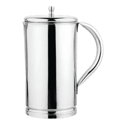 Prabha Stainless Steel Marvel Isha Water Jug | 1700 ml | Silver