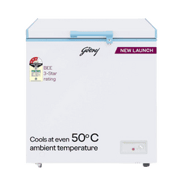 Godrej Single Door Convertible Deep Freezer | 207 L | 3 Star | White | DH ESNCH 230C 1HCGP RW