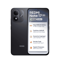 Redmi Note 17 5G | 6 GB | 128 GB | Dark Night