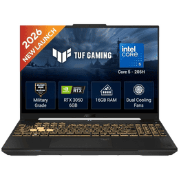 Asus TUF F16 Gaming Laptop | Intel Core 5 205H | 16 GB | 512 GB | Windows 11 Home | Mecha Gray | FX607VJR-TU325WS