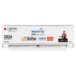 Panasonic Inverter Split AC | 8-in-1 Convertible | 1 Ton | 3 Star | White | 2026 Model | CS-EU12CKY3FM