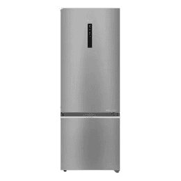 Haier Bottom Mount Double Door Refrigerator | 355 L | 2 Star | Inox Steel | HRB-4052BISA-P