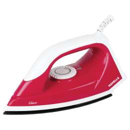 Havells Glace Ruby Dry Iron | 750 W | Red