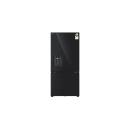 LG French Door SBS  Refrigerator | WiFi Convertible | 605 L | 2 Star | Black Glass | GV-F25FFGHB