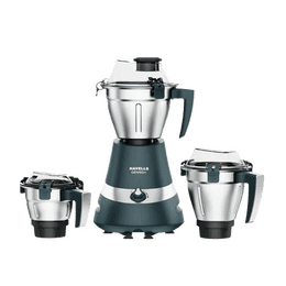 Havells Denso Plus Mixer Grinder | 1000 W | 3 Jar | Green and Silver