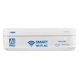Blue Star Smart Inverter Split AC | 1.5 Ton | 3 Star | White | IA318VXUS